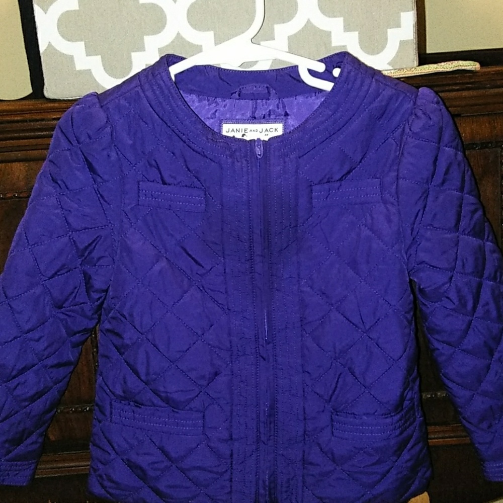 Janie and jack quilted jacket (lightweight)